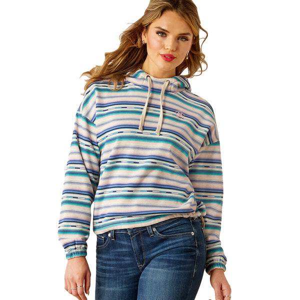 Ariat Essential Ladies Hoodie - Stream Serape